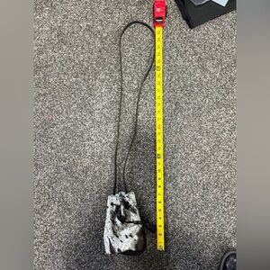 Ponyhair bucket purse